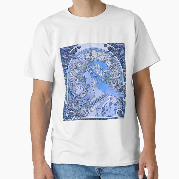 Zodiac Alphonse mucha - Adult & Kids T-Shirts, Sweatshirts & Hoodies apparel design preview 1