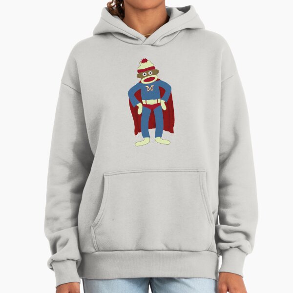 Sock Monkey Superhero - Adult & Kids T-Shirts, Sweatshirts & Hoodies apparel design preview 1