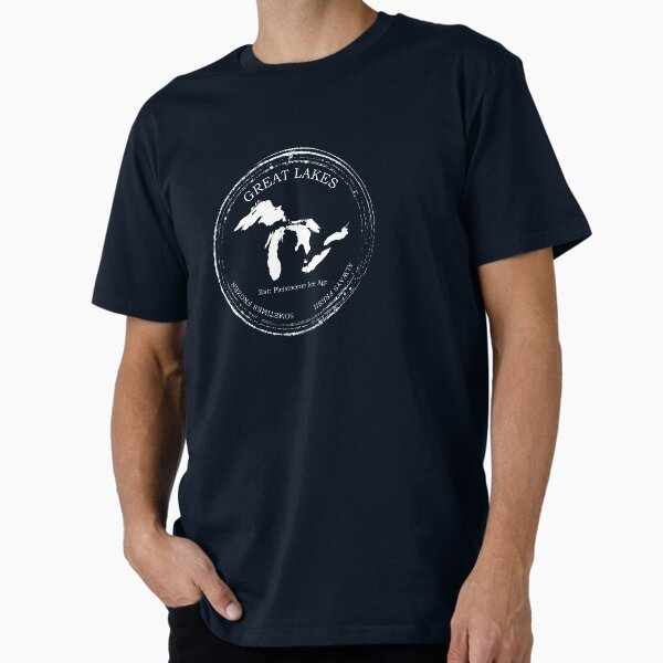 Great Lakes Logo Always Fresh, Sometimes Frozen/ - Adult & Kids T-Shirts, Sweatshirts & Hoodies apparel design preview 1