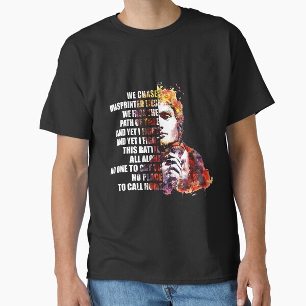 Layne Staley We Chase Misprinted Lies Face The Path - Adult & Kids T-Shirts, Sweatshirts & Hoodies apparel design preview 1