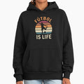 Fútbol Is Life Football and Soccer Lover Vintage - Adult & Kids T-Shirts, Sweatshirts & Hoodies apparel design preview 1
