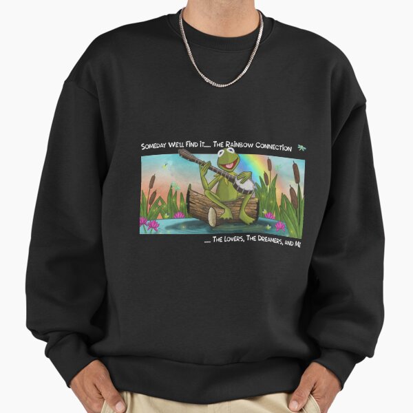 Kermit The Frog Rainbow Connection - Adult & Kids T-Shirts, Sweatshirts & Hoodies apparel design preview 1