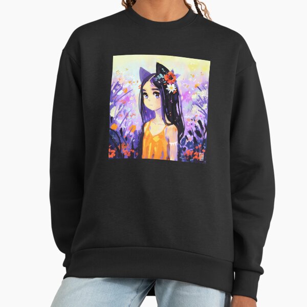 Cat girl - Adult & Kids T-Shirts, Sweatshirts & Hoodies apparel design preview 1