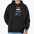 BLU White Text - Adult & Kids T-Shirts, Sweatshirts & Hoodies apparel design preview 1