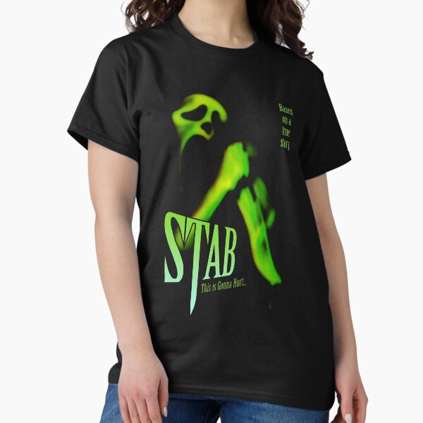 Stab (from the Scream movie) - Adult & Kids T-Shirts, Sweatshirts & Hoodies apparel design preview 1