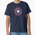 America Hero Futuristic Logo - Adult & Kids T-Shirts, Sweatshirts & Hoodies apparel design preview 1