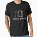 Photographer. I shoot people - Adult & Kids T-Shirts, Sweatshirts & Hoodies apparel design preview 1