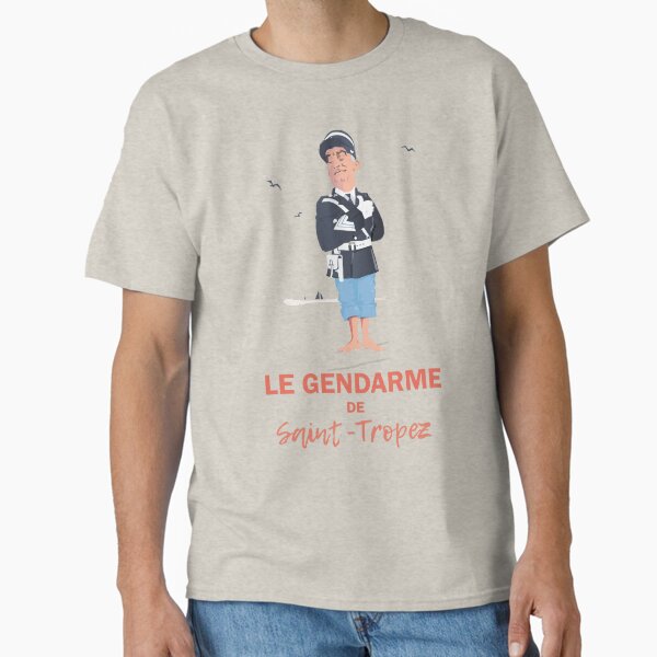 POSTER THE GENDARME OF SAINT TROPEZ 1964 - Adult & Kids T-Shirts, Sweatshirts & Hoodies apparel design preview 1