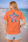 Southern Couture Sea Ya Turtle Comfort Colors - Adult & Kids T-Shirts, Sweatshirts & Hoodies apparel design preview 1
