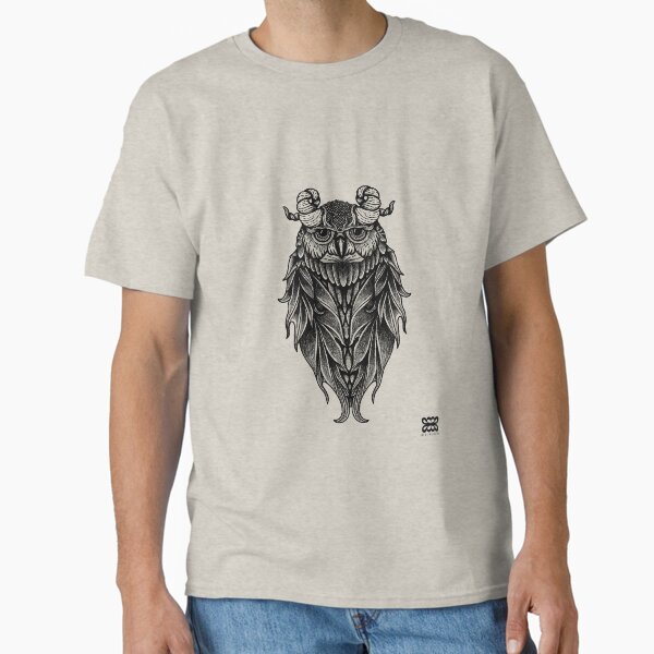 The Great Horn Owl - Adult & Kids T-Shirts, Sweatshirts & Hoodies apparel design preview 1