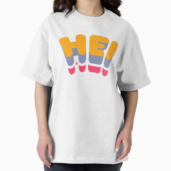 Hei Retro Curve - Adult & Kids T-Shirts, Sweatshirts & Hoodies apparel design preview 1