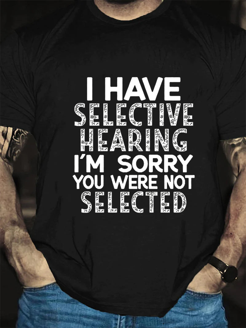 I Have Selective Print Men Slogan - Adult & Kids T-Shirts, Sweatshirts & Hoodies apparel design preview 2