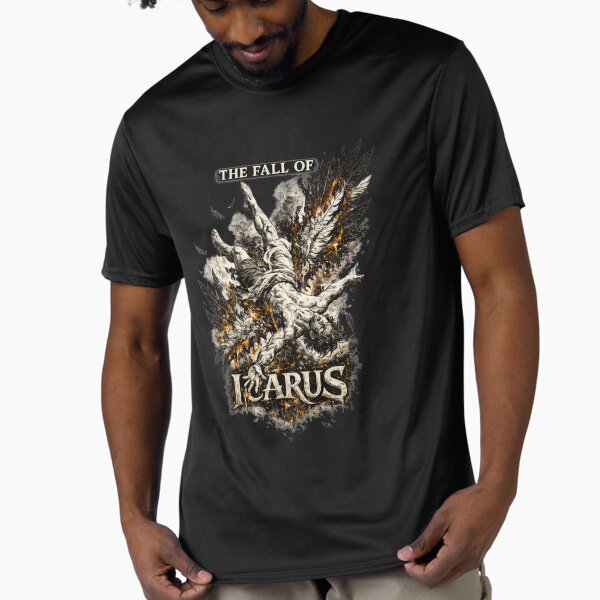 Fall of Icarus Greek Mythology Streetwear Design - Adult & Kids T-Shirts, Sweatshirts & Hoodies apparel design preview 1