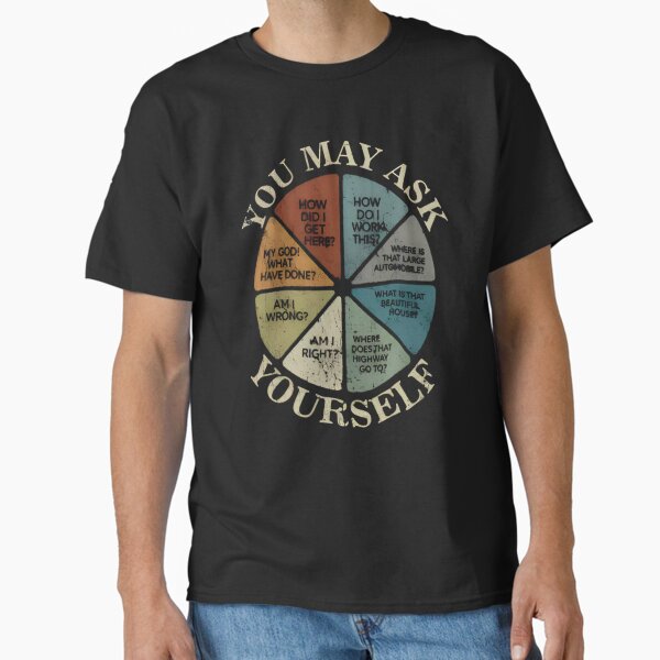 You May Ask Yourself Vintage, Talking Heads, Once In - Adult & Kids T-Shirts, Sweatshirts & Hoodies apparel design preview 1