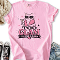 Too Glam Cat - Adult & Kids T-Shirts, Sweatshirts & Hoodies apparel design preview 1