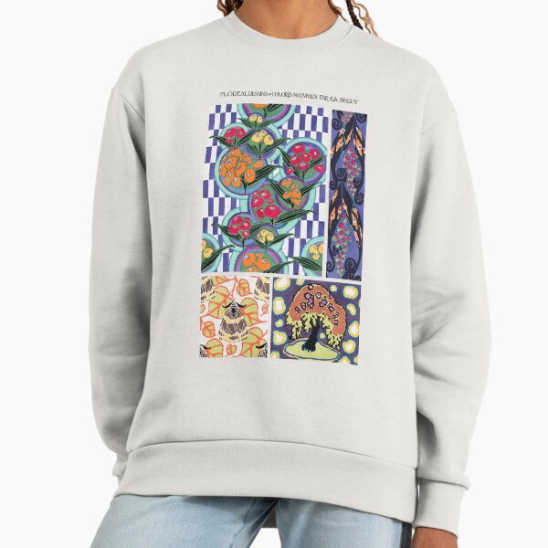 Art Deco Nouveau Bright Floral Patterns - Adult & Kids T-Shirts, Sweatshirts & Hoodies apparel design preview 1