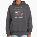 Just pour me my coffee hand crochet now slowly back - Adult & Kids T-Shirts, Sweatshirts & Hoodies apparel design preview 1