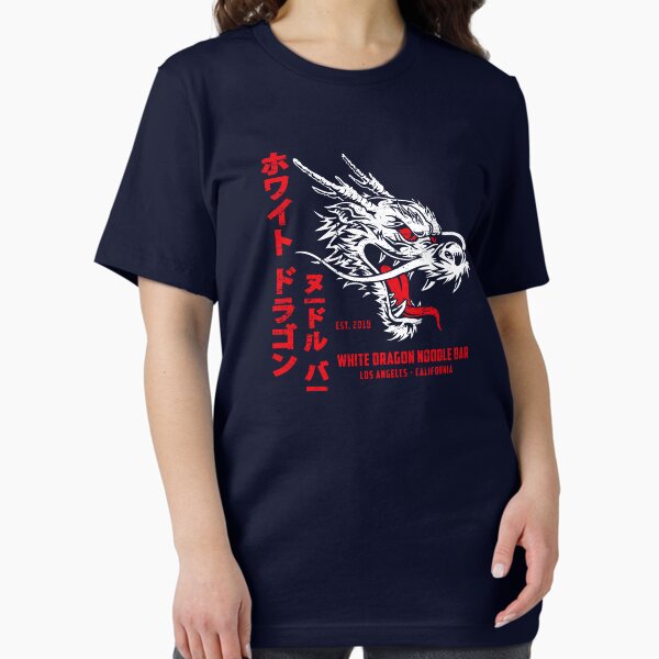 White Dragon Noodle Bar (aged look) - Adult & Kids T-Shirts, Sweatshirts & Hoodies apparel design preview 1