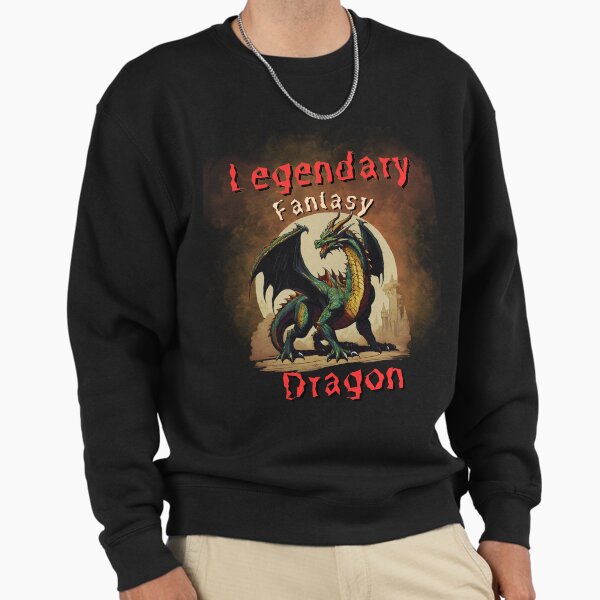 Funny Legendary Fantasy Dragon Cool Gift Mens Women - Adult & Kids T-Shirts, Sweatshirts & Hoodies apparel design preview 1