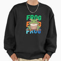 Funny animal.Frog - Adult & Kids T-Shirts, Sweatshirts & Hoodies apparel design preview 1