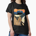 Cookie Monster Scream Parody Funny Fans Pop Culture - Adult & Kids T-Shirts, Sweatshirts & Hoodies apparel design preview 1