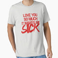 Love/Sick (Aneurysm) - Adult & Kids T-Shirts, Sweatshirts & Hoodies apparel design preview 1