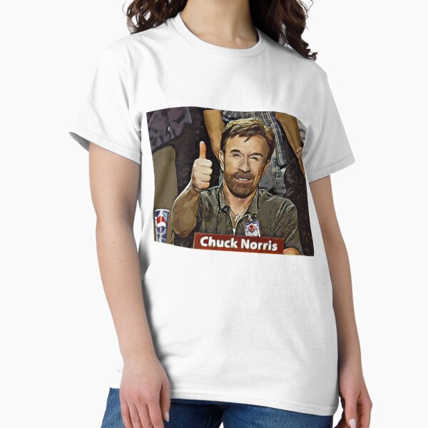 Chuck Norris Thumbs Up - Adult & Kids T-Shirts, Sweatshirts & Hoodies apparel design preview 1