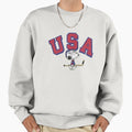 Snoopy USA Ice Hockey Player - Adult & Kids T-Shirts, Sweatshirts & Hoodies apparel design preview 1