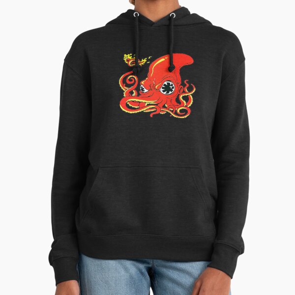 Red Hot Octopus - Adult & Kids T-Shirts, Sweatshirts & Hoodies apparel design preview 1