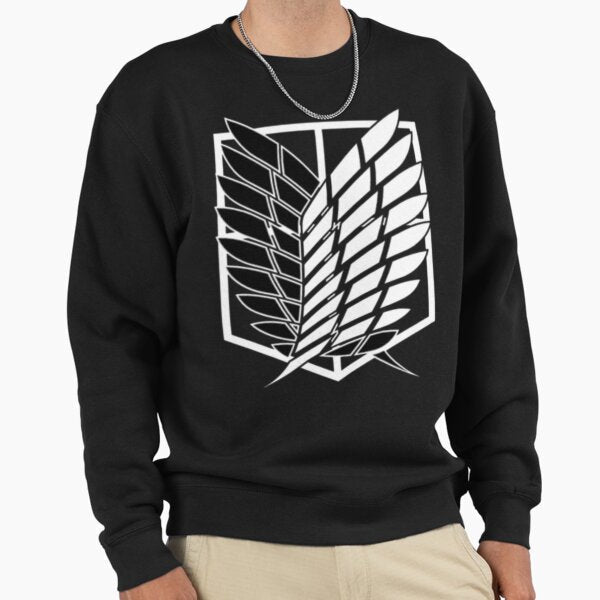 Attack on Titan Wings Logo - Adult & Kids T-Shirts, Sweatshirts & Hoodies apparel design preview 1