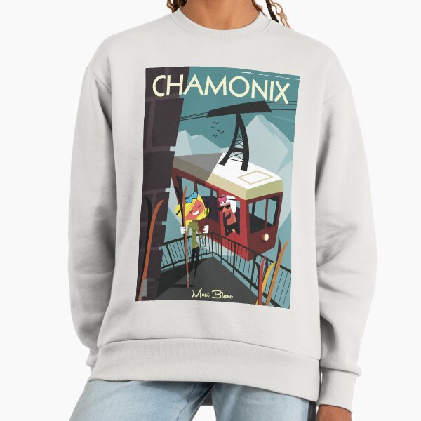 Chamonix poster - Adult & Kids T-Shirts, Sweatshirts & Hoodies apparel design preview 1