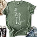 Kitten Sketch - Adult & Kids T-Shirts, Sweatshirts & Hoodies apparel design preview 1