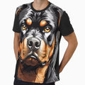 Rottweiler dog head Graphic - Adult & Kids T-Shirts, Sweatshirts & Hoodies apparel design preview 1