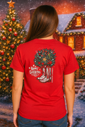 Southern Couture Classic Howdy Christmas - Adult & Kids T-Shirts, Sweatshirts & Hoodies apparel design preview 1