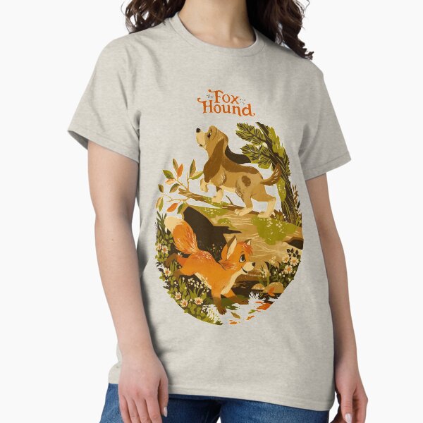 Cartoon fox and hound cute merch - Adult & Kids T-Shirts, Sweatshirts & Hoodies apparel design preview 1