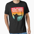 Traditional Archery Real Archers Dont Need Training - Adult & Kids T-Shirts, Sweatshirts & Hoodies apparel design preview 1