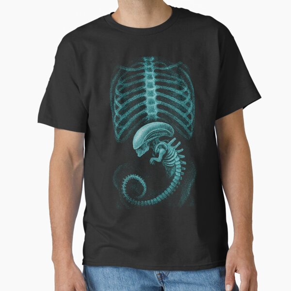 Alien radiography, X-ray - Adult & Kids T-Shirts, Sweatshirts & Hoodies apparel design preview 1