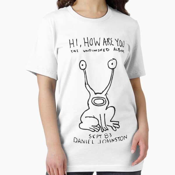 DANIEL JOHNSTON HI, HOW ARE YOU ALBUM - Adult & Kids T-Shirts, Sweatshirts & Hoodies apparel design preview 1