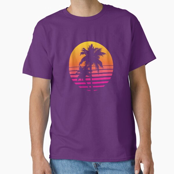 Synthwave Sunset - Adult & Kids T-Shirts, Sweatshirts & Hoodies apparel design preview 1
