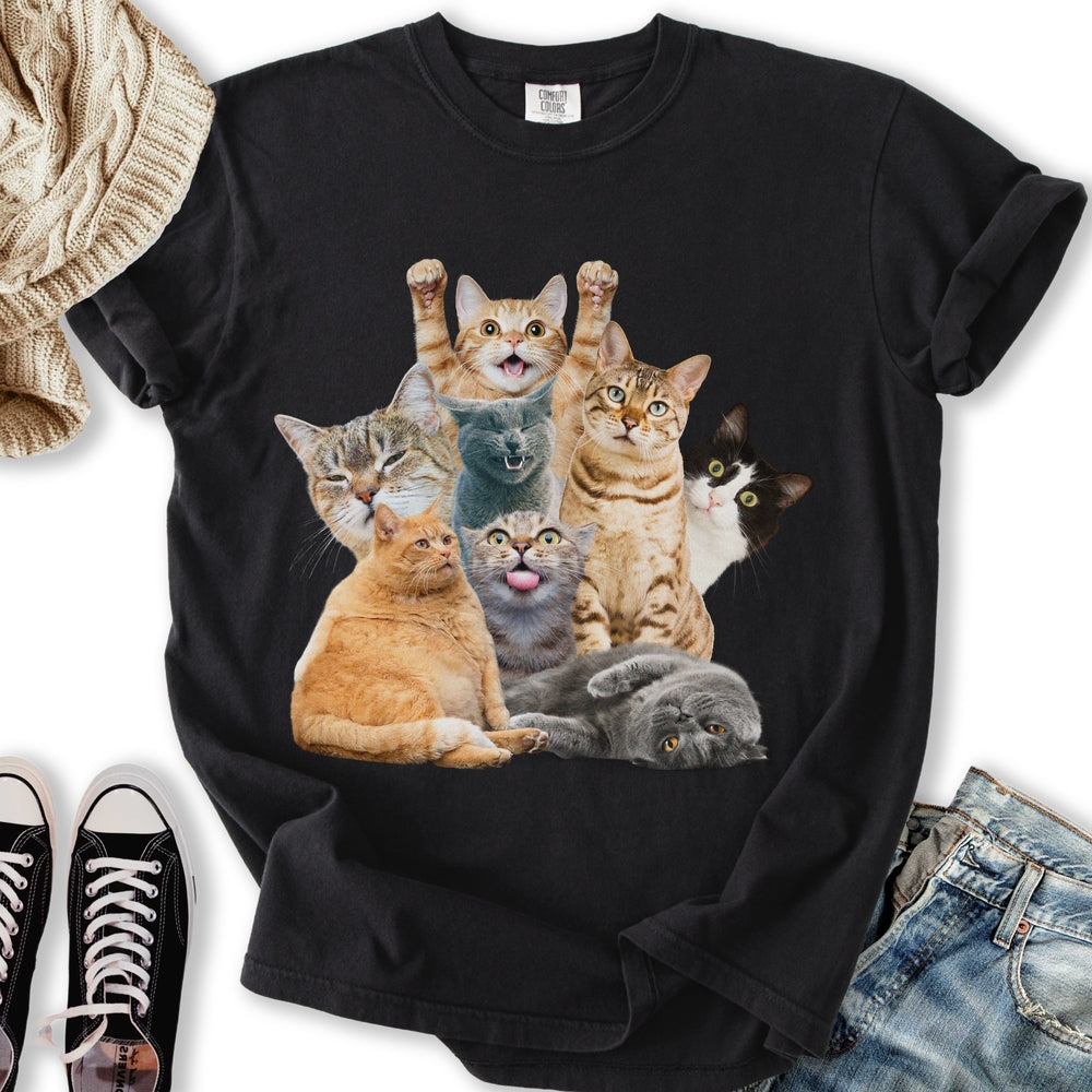 Crazy Cats - Adult & Kids T-Shirts, Sweatshirts & Hoodies apparel design preview 2