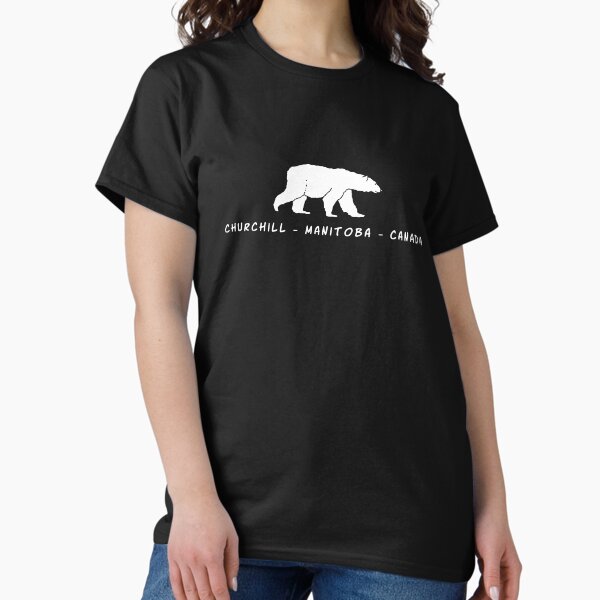 Churchill Manitoba Canada Polar Bear - Adult & Kids T-Shirts, Sweatshirts & Hoodies apparel design preview 1