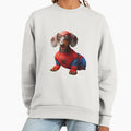 Dachshund SpiderDog the Superhero no background #1 - Adult & Kids T-Shirts, Sweatshirts & Hoodies apparel design preview 1