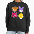 FNAF Freddy's Faces Pattern Cute Kawaii Chibi for - Adult & Kids T-Shirts, Sweatshirts & Hoodies apparel design preview 1