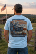 Backwoods Born Raised God's Cabin Country Comfort - Adult & Kids T-Shirts, Sweatshirts & Hoodies apparel design preview 1