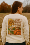 Southern Couture Classic Give Thanks To The Lord Fall - Adult & Kids T-Shirts, Sweatshirts & Hoodies apparel design preview 1