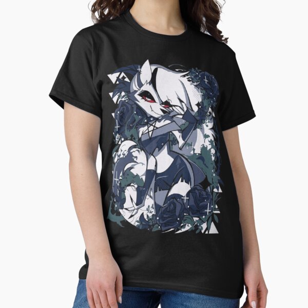 Helluva Boss Loona Floral Print - Adult & Kids T-Shirts, Sweatshirts & Hoodies apparel design preview 1