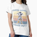Dachshund Guess What Wiener Dog Butt Retro By Merch, - Adult & Kids T-Shirts, Sweatshirts & Hoodies apparel design preview 1