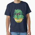 Black Cat In planter - Adult & Kids T-Shirts, Sweatshirts & Hoodies apparel design preview 1