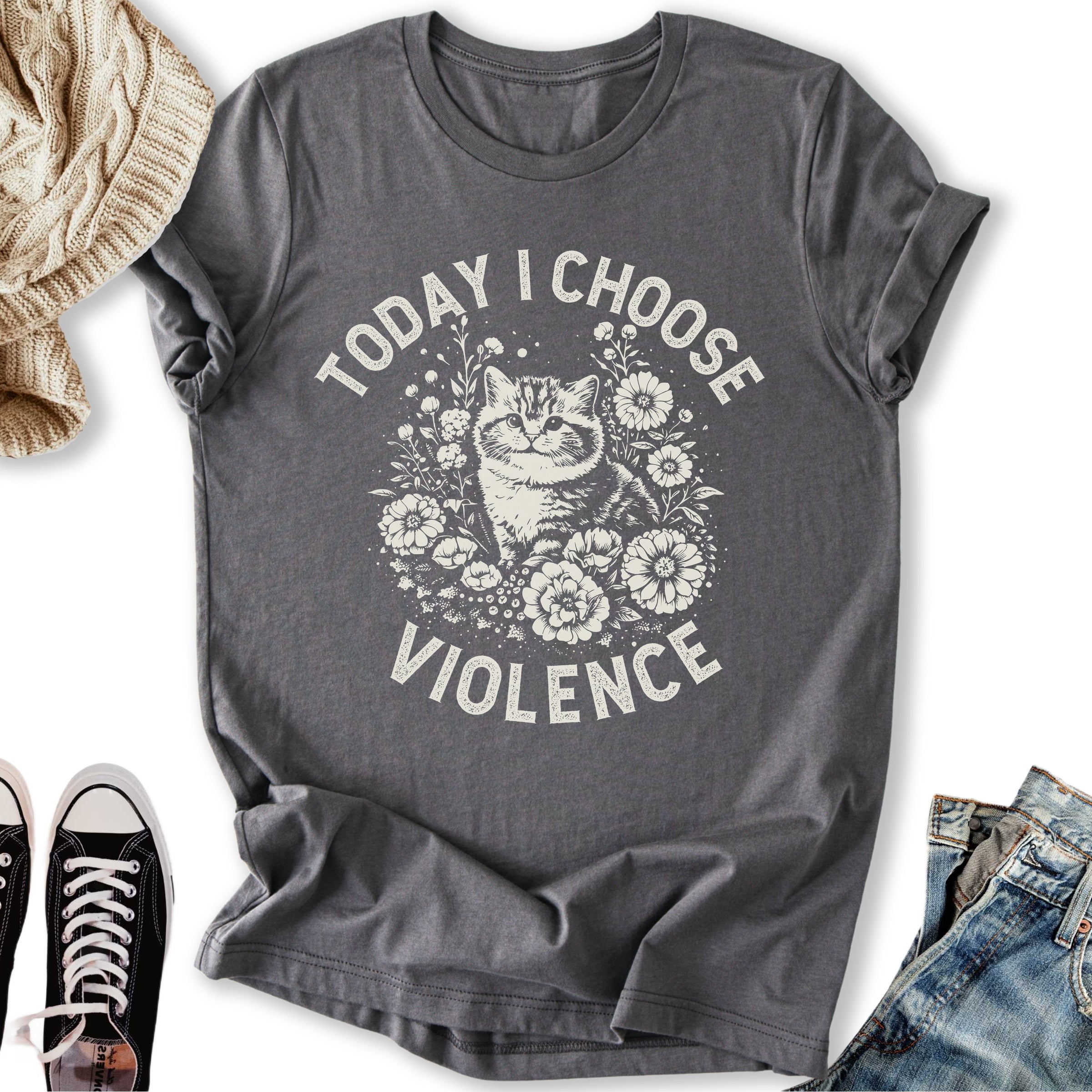 I Choose Violence - Adult & Kids T-Shirts, Sweatshirts & Hoodies apparel design preview 1
