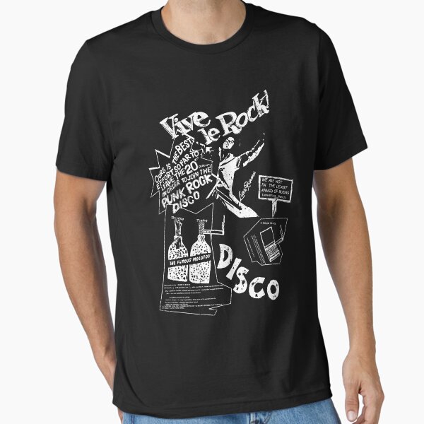 Vintage Look Vive Le Rock. - Adult & Kids T-Shirts, Sweatshirts & Hoodies apparel design preview 1